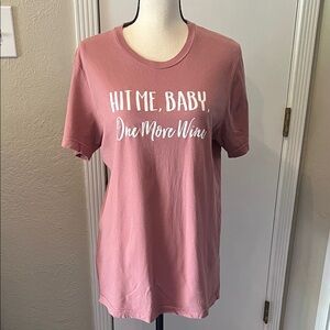 Wine Graphic T-shirt, L